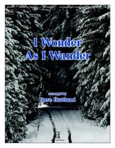 I Wonder as I Wander Handbell sheet music cover